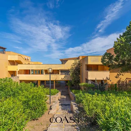 Bouganville - Vista Mare, Wi-fi, Doccia Esterna 公寓 奧爾比亞