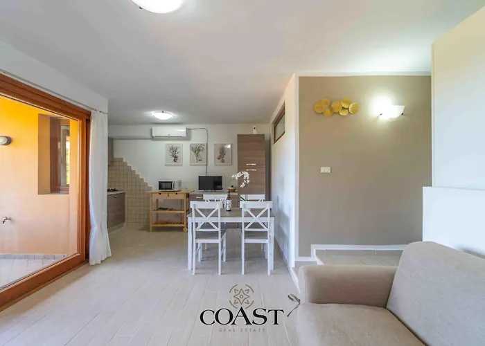 Bouganville - Vista Mare, Wi-fi, Doccia Esterna 公寓 奧爾比亞